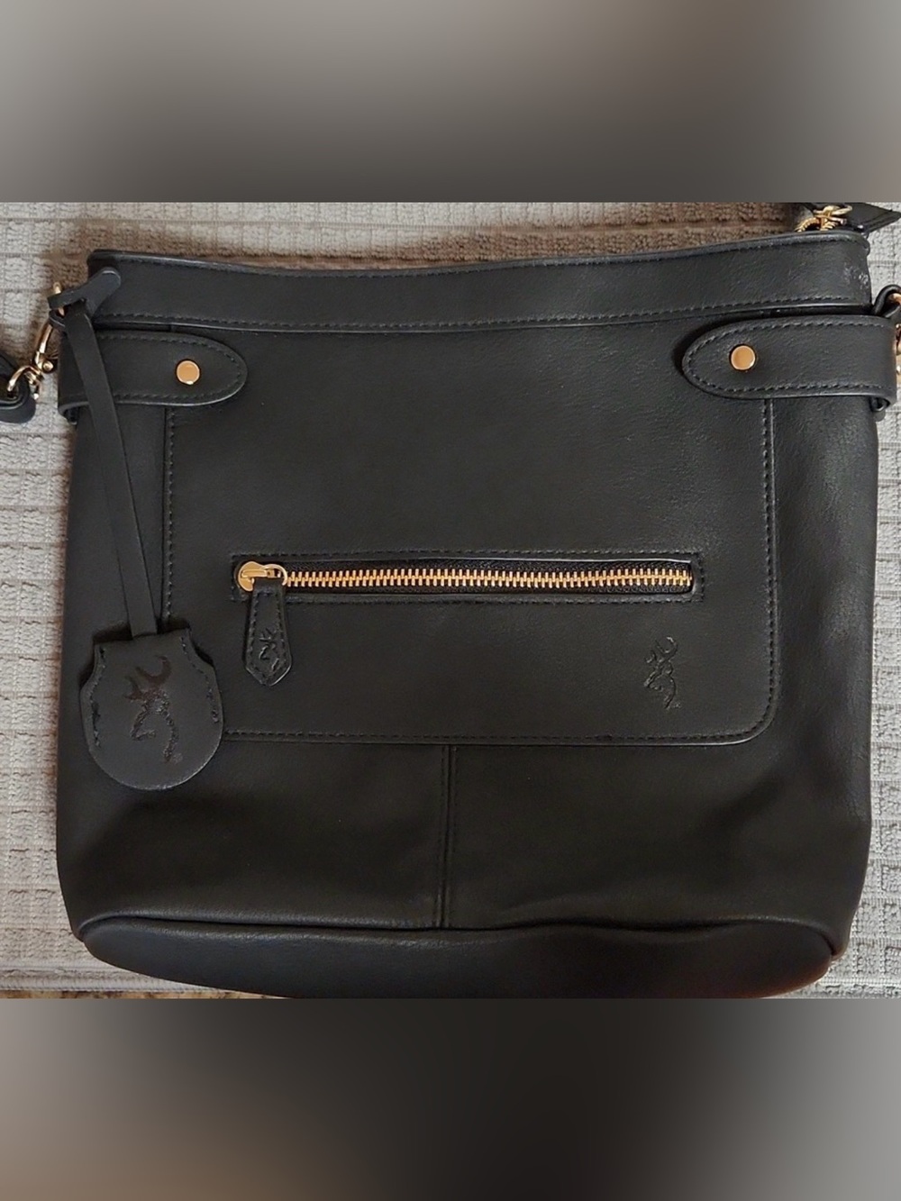Browning crossbody concealed carry handbag black, excellent condition